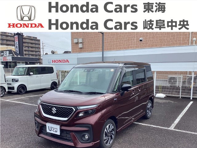 &nbsp;スズキ　ソリオ バンディット&nbsp;	HYBRID MV 後席右側ワンアクションパワースライドドア、全方位モニター付メモリーナビ装着車｜柳津店